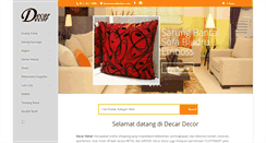 Desktop Screenshot of decardecor.com